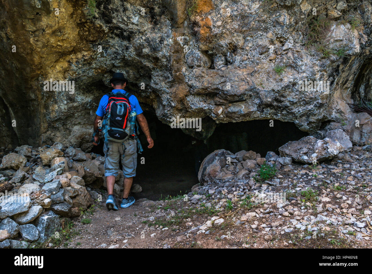 Cave,cave explorer, magara magara, kesif Banque D'Images