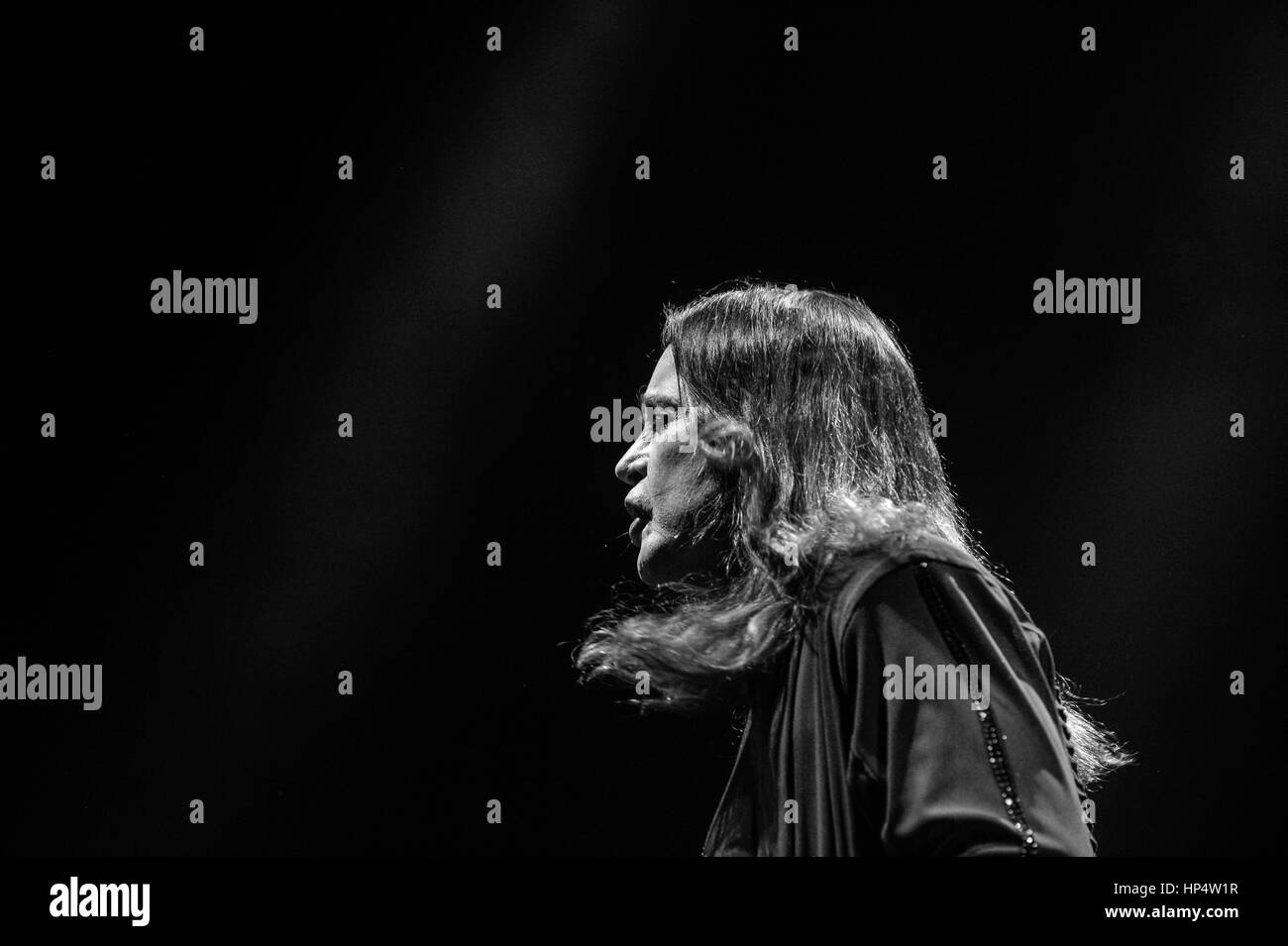 Esch-Belval, Luxembourg 17.06.2011. Ozzy Osbourne perfoms à la Rockhal salle de concert. Banque D'Images