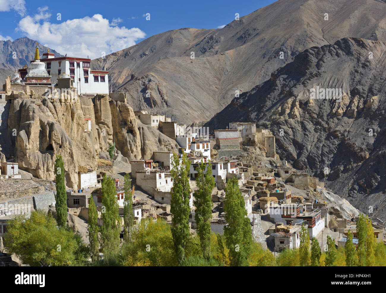 Lamayuru gompa à Leh ladakh Inde Banque D'Images