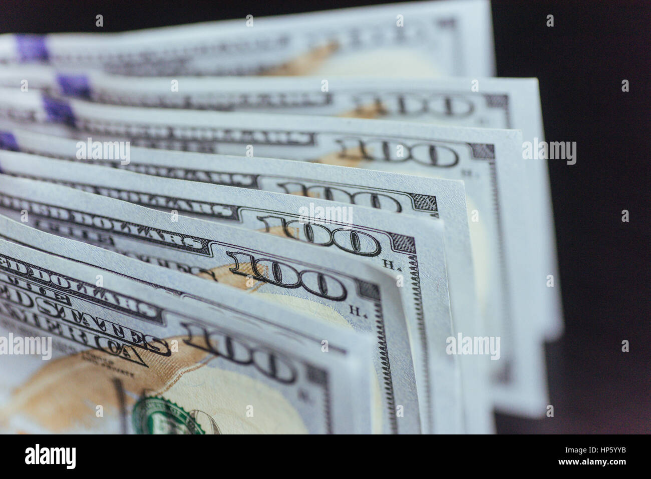 100 dollar bill back Banque de photographies et d’images à haute ...