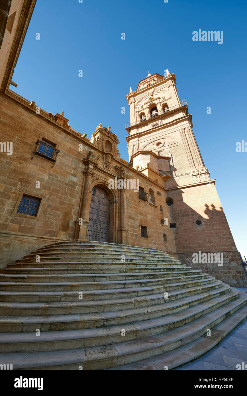 Cathédrale de Guadix province de Granada, Granada, Andalousie, Espagne, Europe Banque D'Images