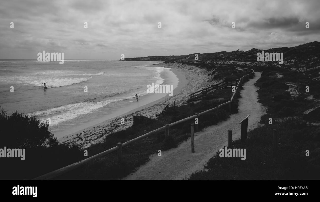 Plage Gnarabup, Australie occidentale Banque D'Images