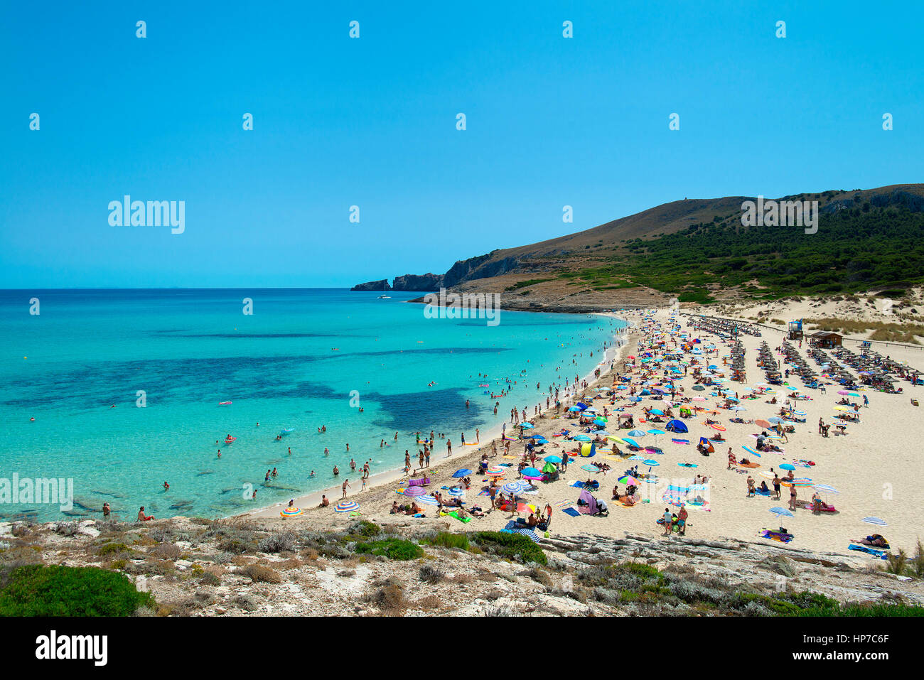 Cala Millor, Majorque, Baleares, Espagne Banque D'Images