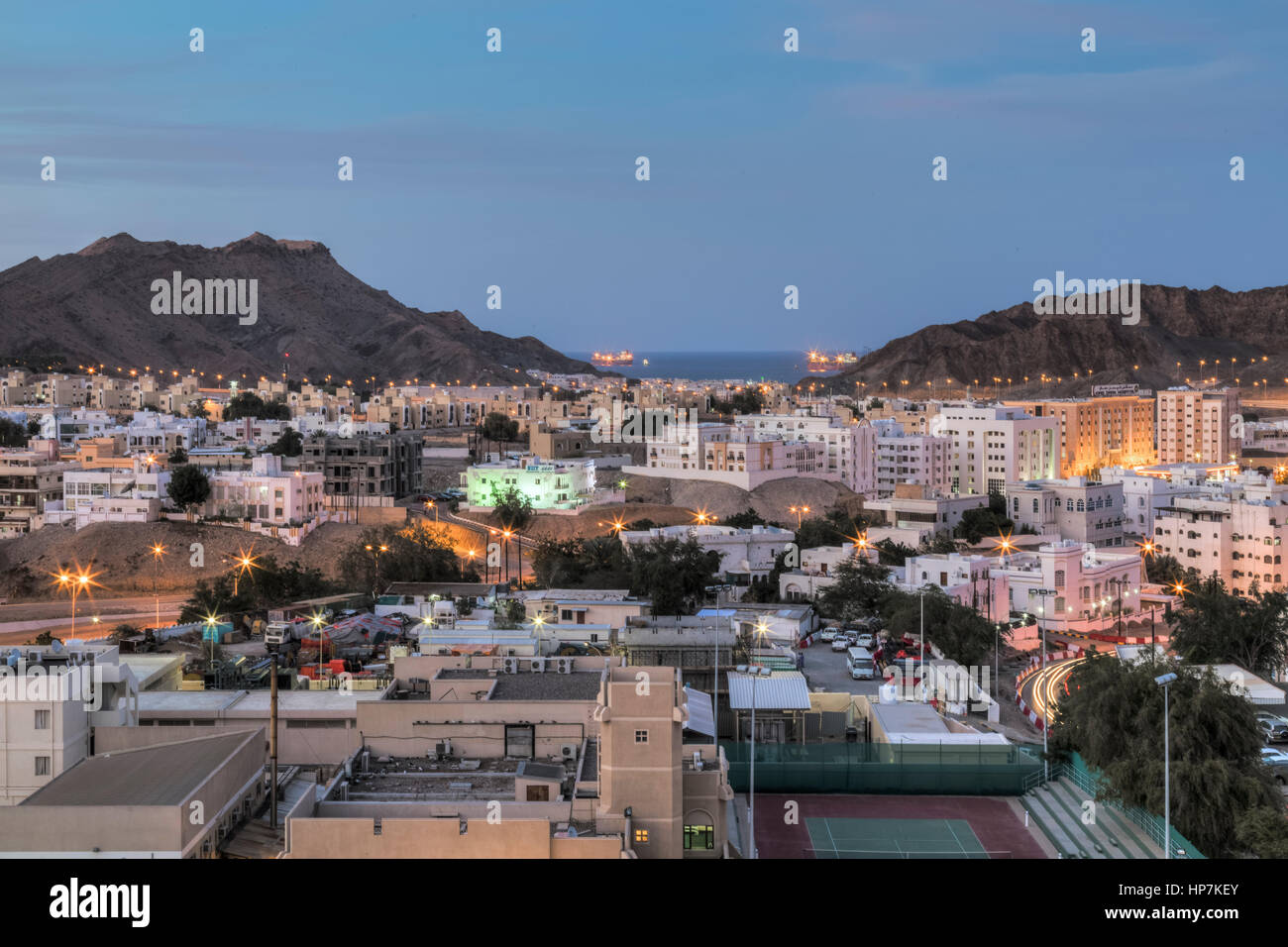 Muscat, Oman, au Moyen-Orient, en Asie Banque D'Images