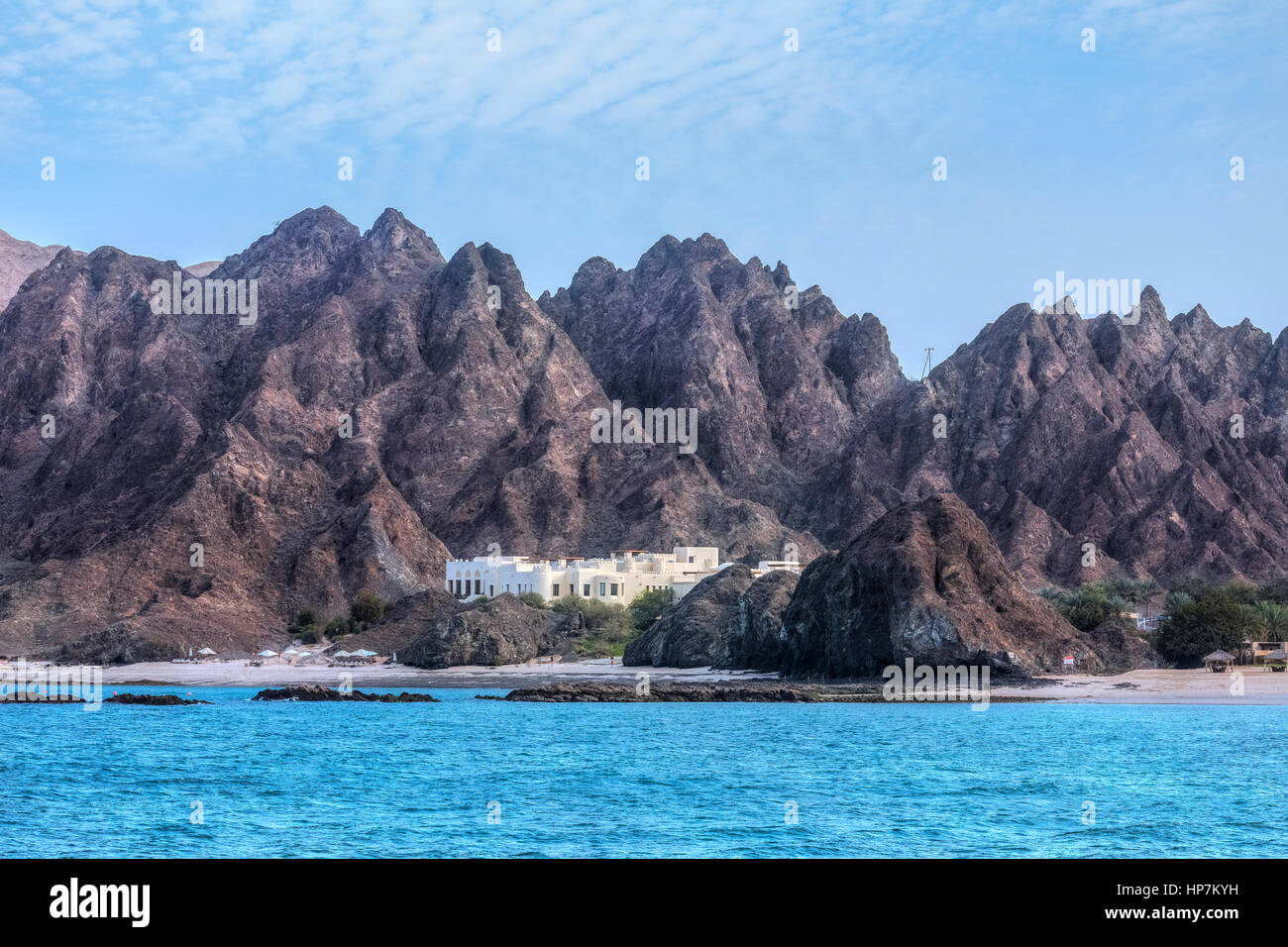 Quron Beach, Muscat, Oman, au Moyen-Orient, en Asie Banque D'Images