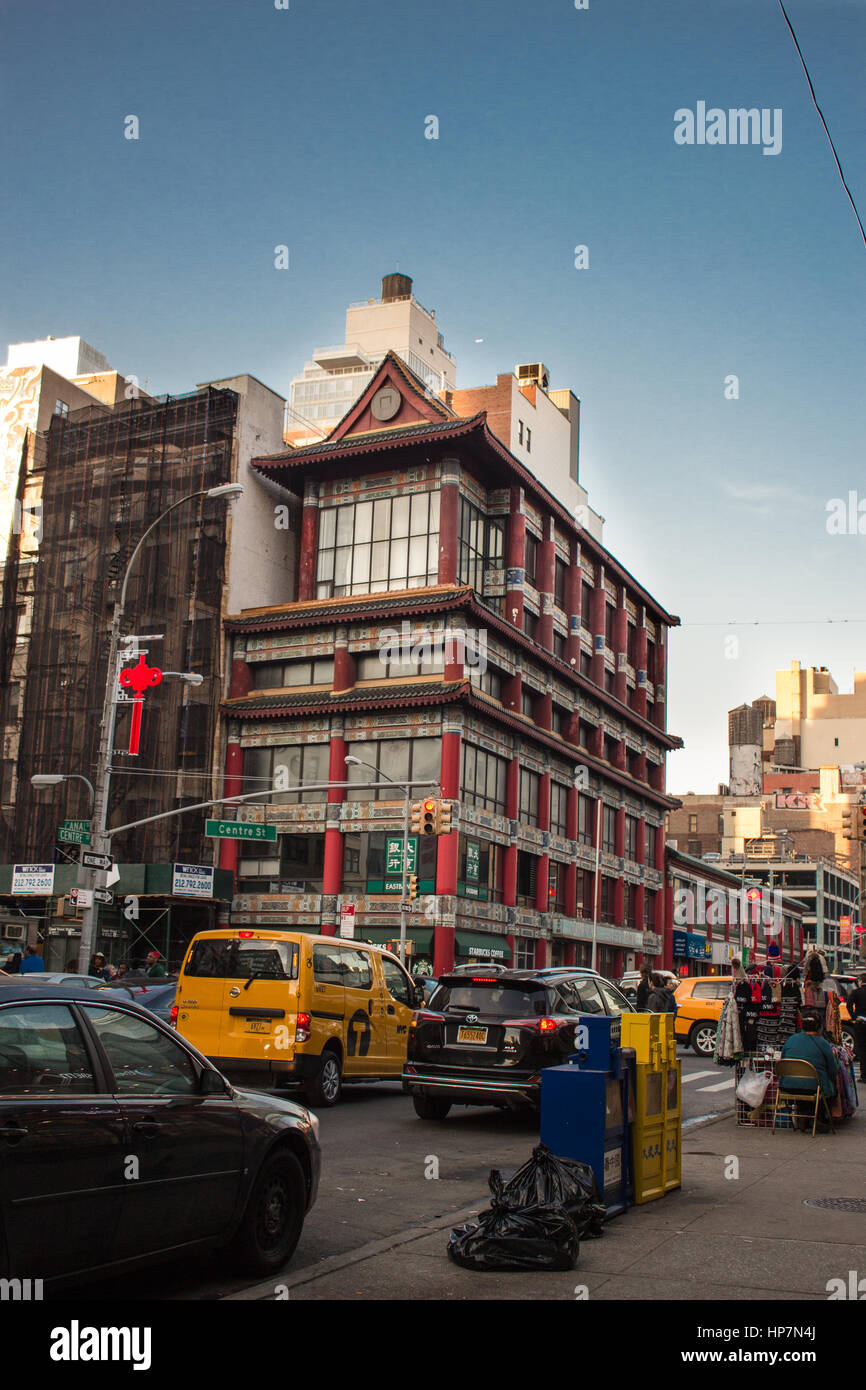 Chinatown, nyc Banque D'Images