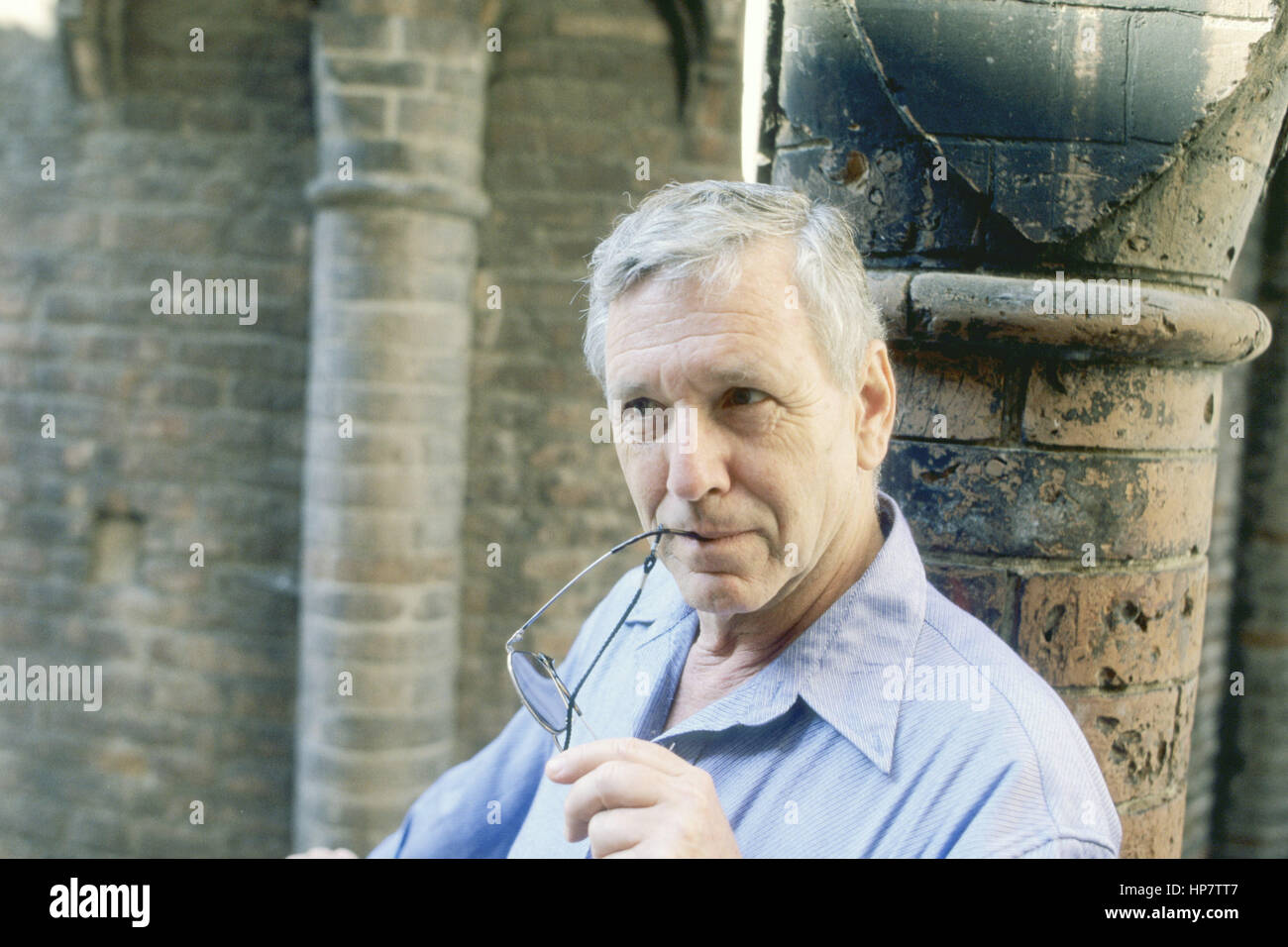 (Amos Oz Amos Klausner) - Date : 20000901 ©Basso Cannarsa/Opale Banque D'Images