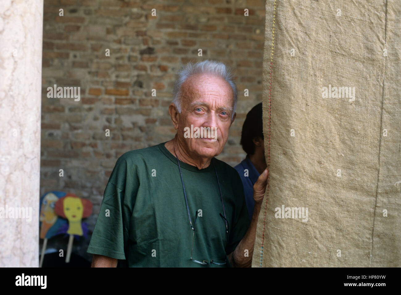 Portrait de Giulio Einaudi 1998 ©Basso Cannarsa/Opale Banque D'Images