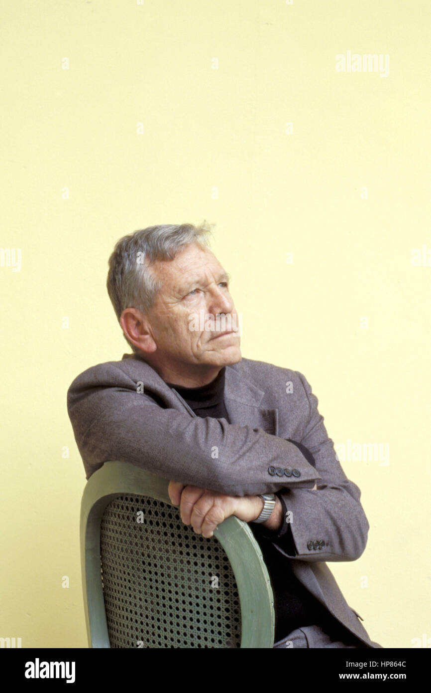 Amos Oz - Date : 20051001 ©Basso Cannarsa/Opale Banque D'Images