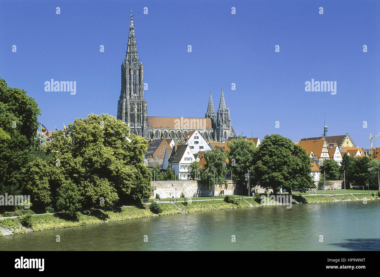 Ulm an der Donau, Muenster, Bade-Wurtemberg, Allemagne Banque D'Images
