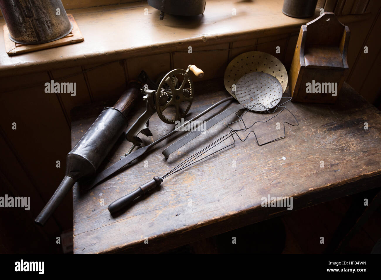 La cuisine Vintage Banque D'Images