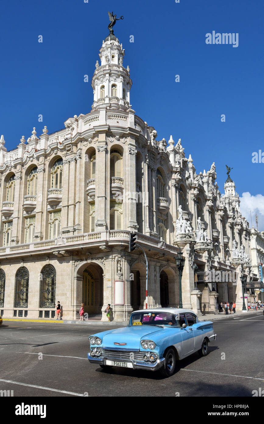 Théâtre - Gran Teatro de La Habana Banque D'Images