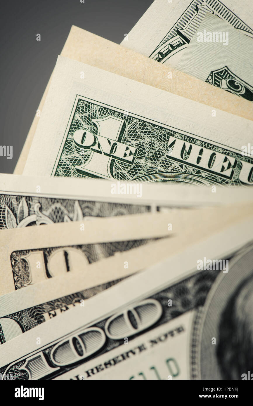 Libre aux États-Unis d'Amérique Dollar (US Dollars) Banque D'Images