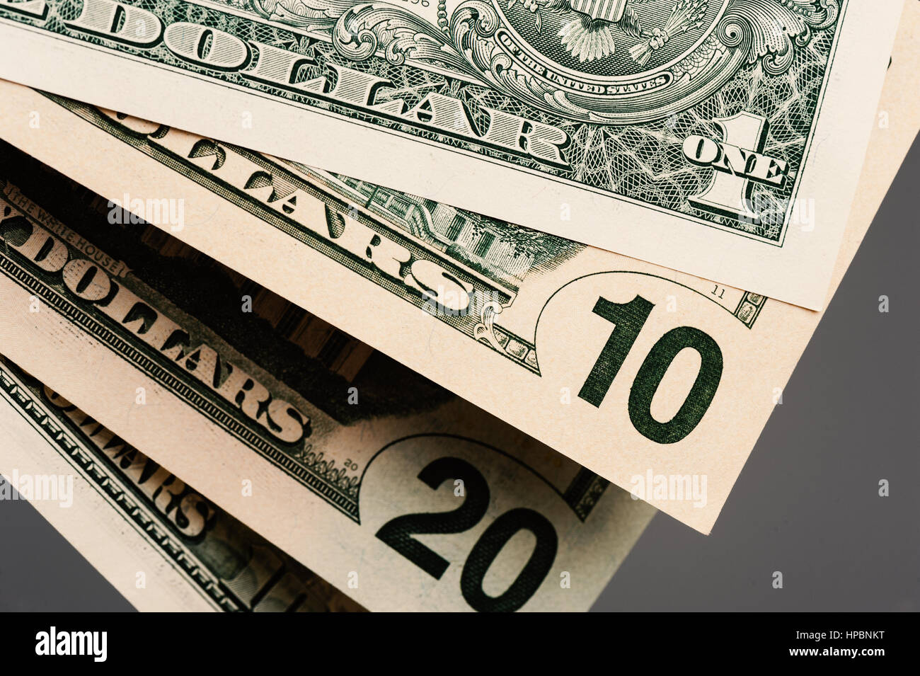 Libre aux États-Unis d'Amérique des dollars (dollars US) Banque D'Images