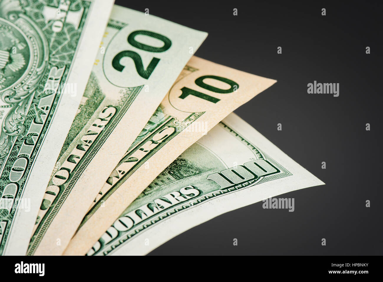 Libre aux États-Unis d'Amérique des dollars (dollars US) Banque D'Images