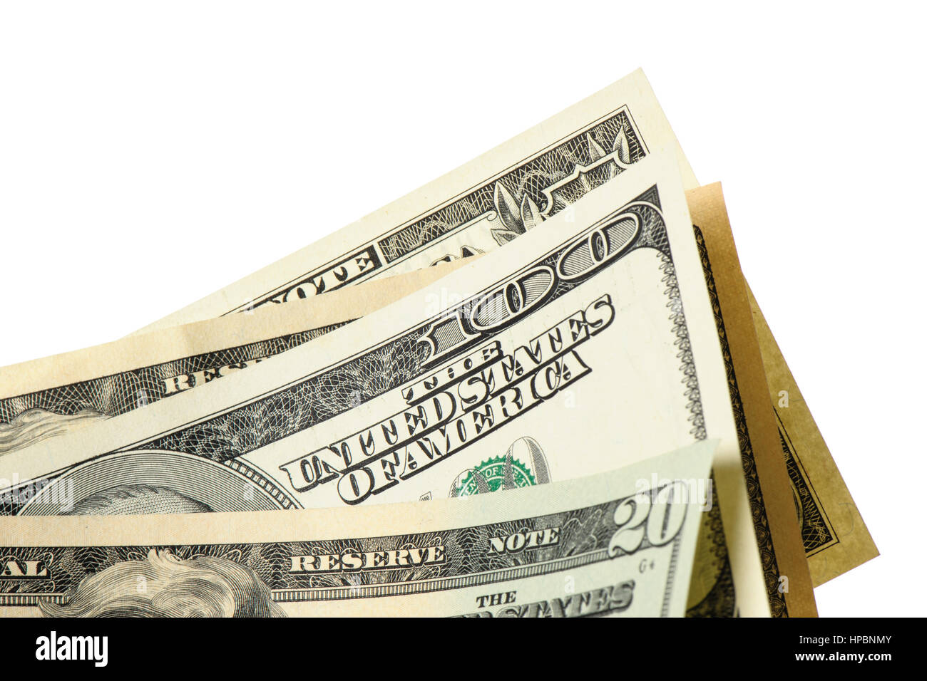 Libre aux États-Unis d'Amérique des dollars (dollars US) Banque D'Images