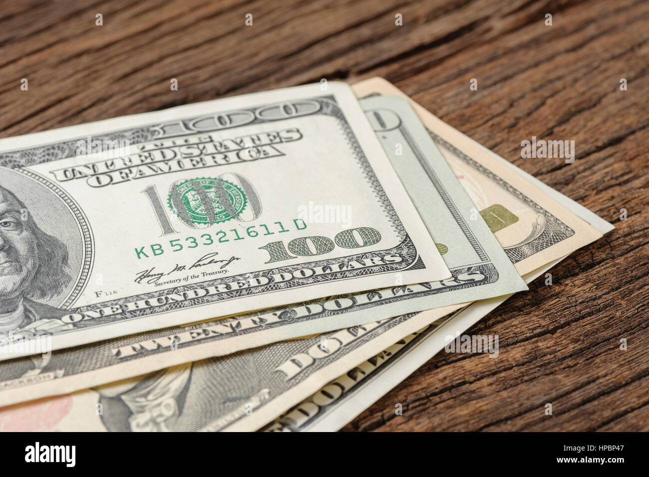 Libre aux États-Unis d'Amérique des dollars (dollars US) Banque D'Images