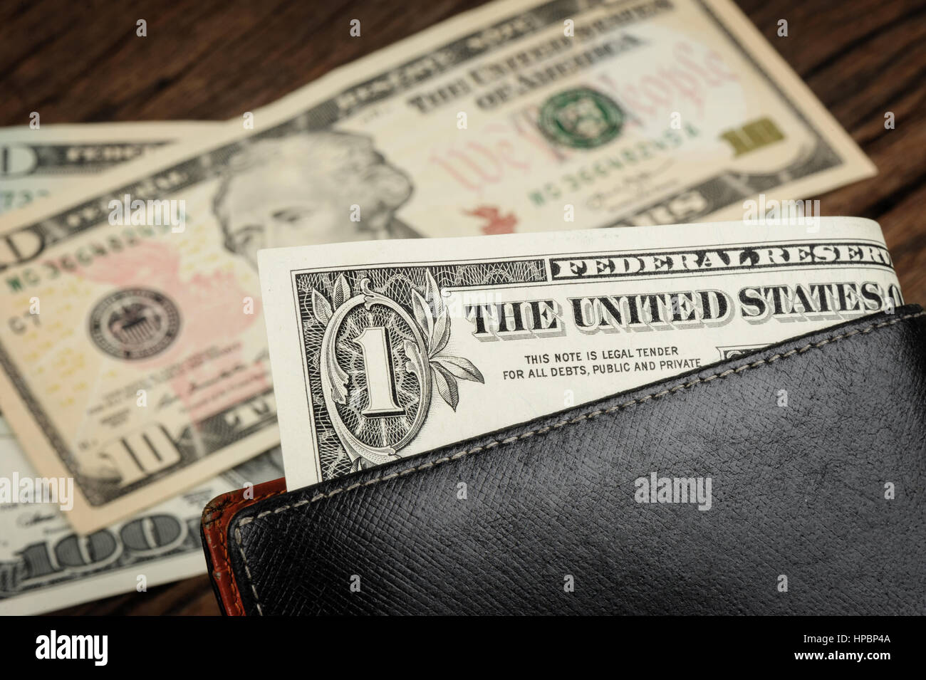 Libre aux États-Unis d'Amérique des dollars (dollars US) Banque D'Images