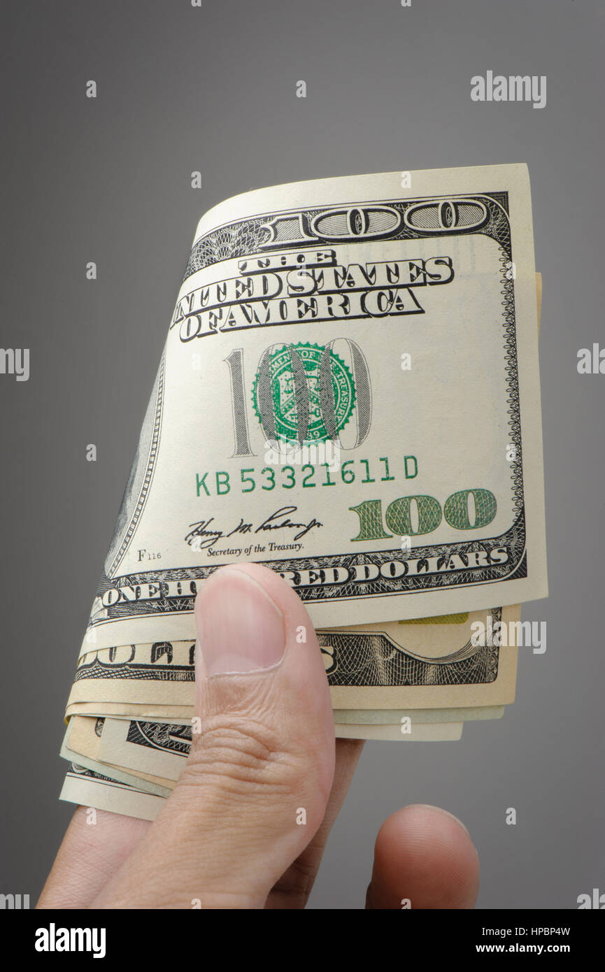 Libre aux États-Unis d'Amérique des dollars (dollars US) Banque D'Images