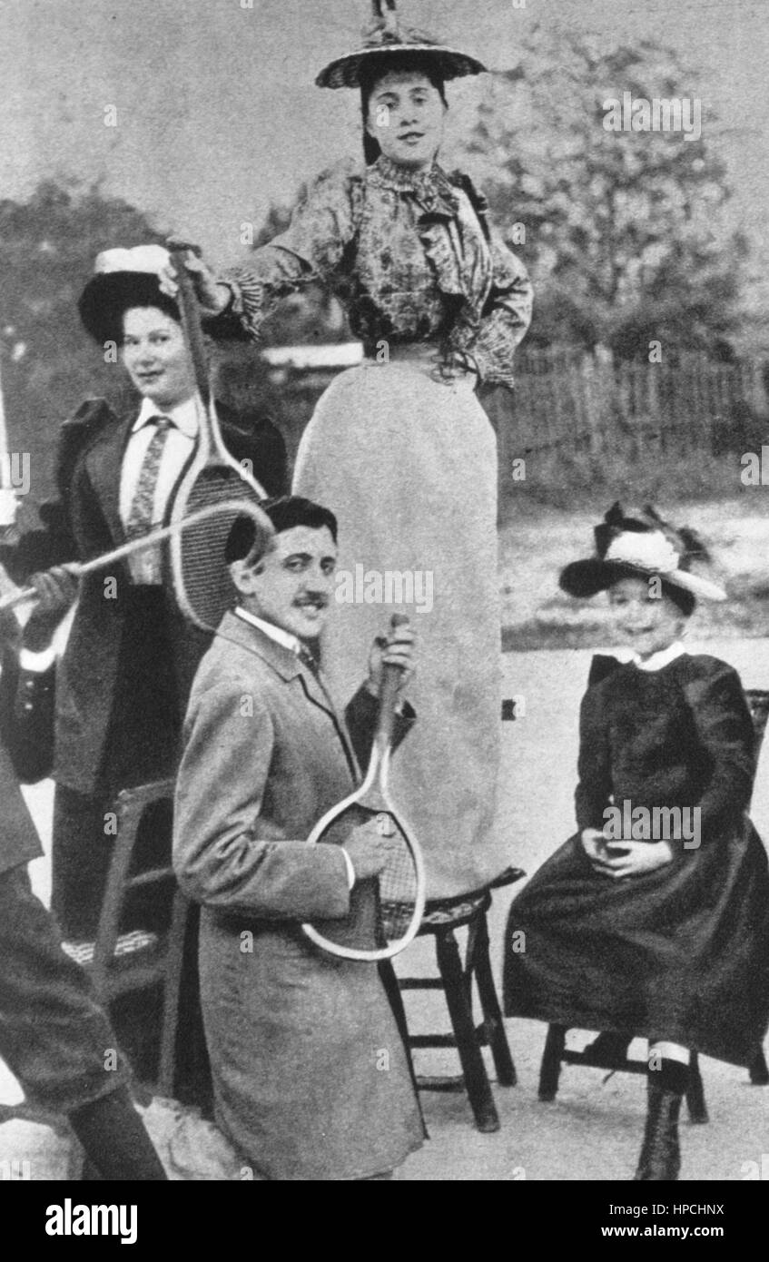 Marcel Proust, Jeanne pouquet, 1892 ca Banque D'Images
