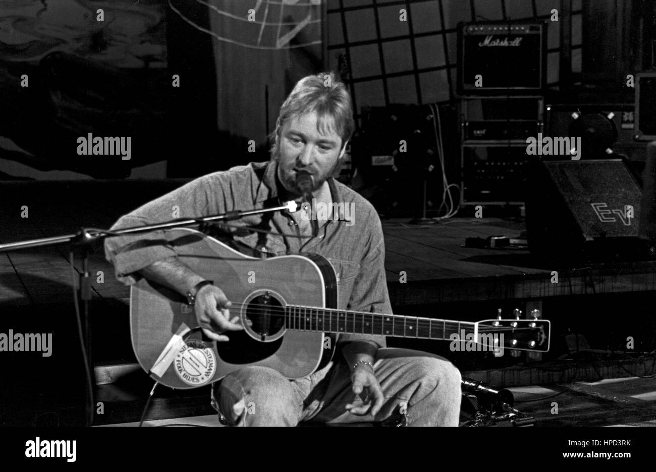 Show-Bühne Unterhaltungsshow, zur Entdeckung neuer Talente, Deutschland, Gaststar : Sänger Stefan Diestelmann Banque D'Images