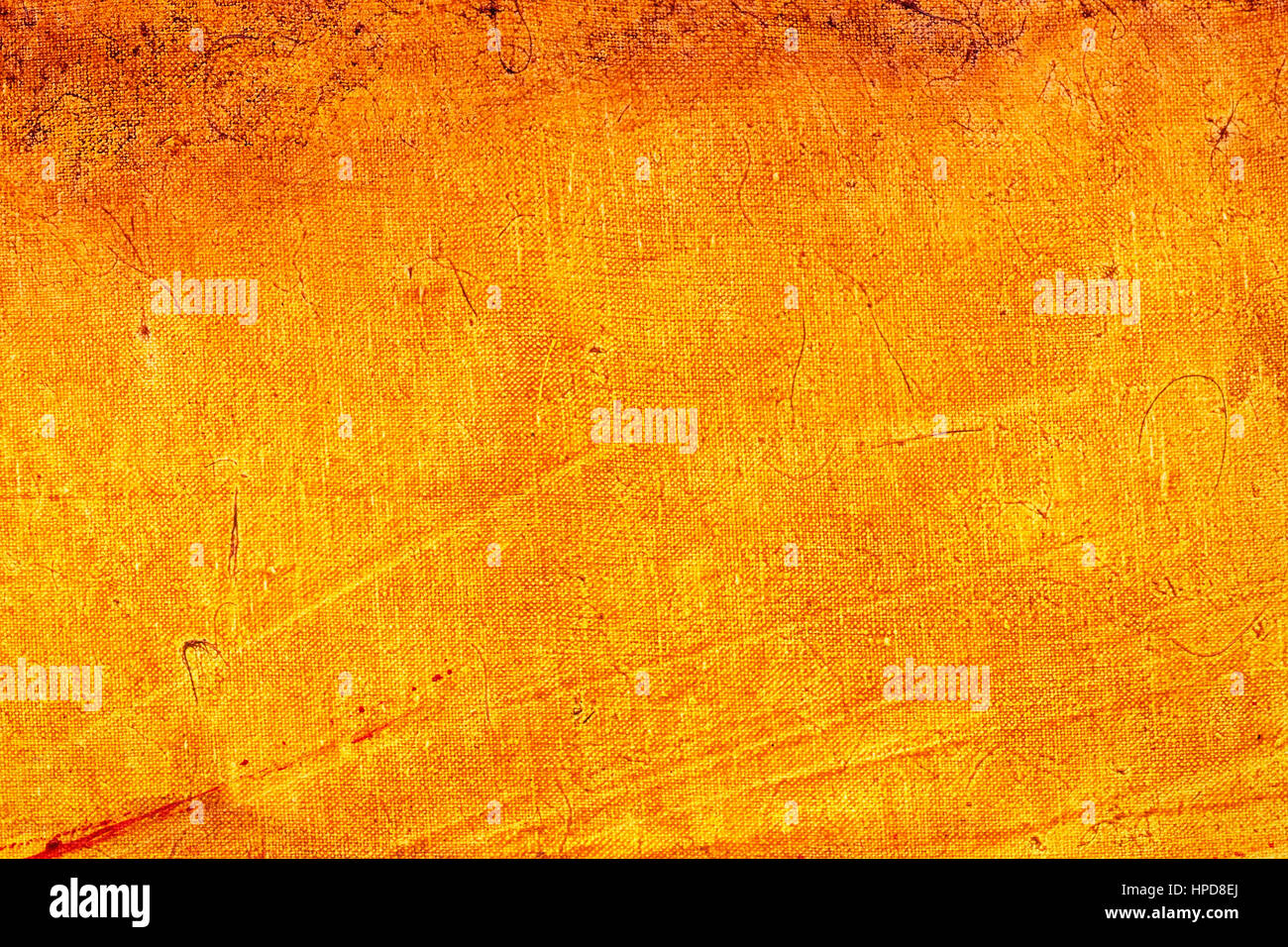 Peinture à l'huile orange Abstract background Banque D'Images