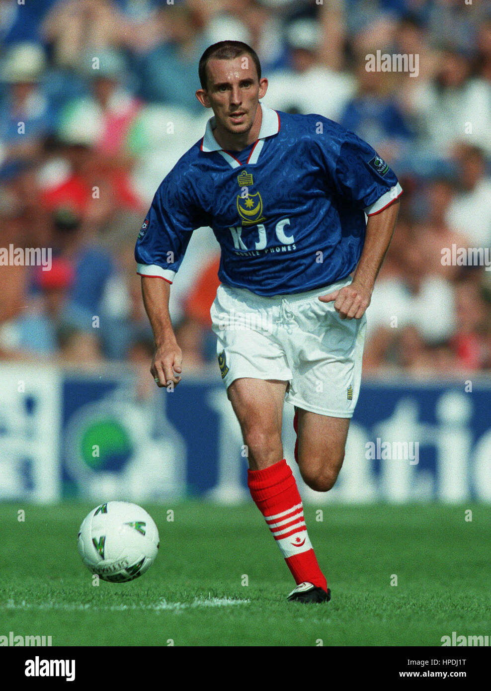 ROBBIE PETHICK PORTSMOUTH FC 18 Août 1997 Banque D'Images