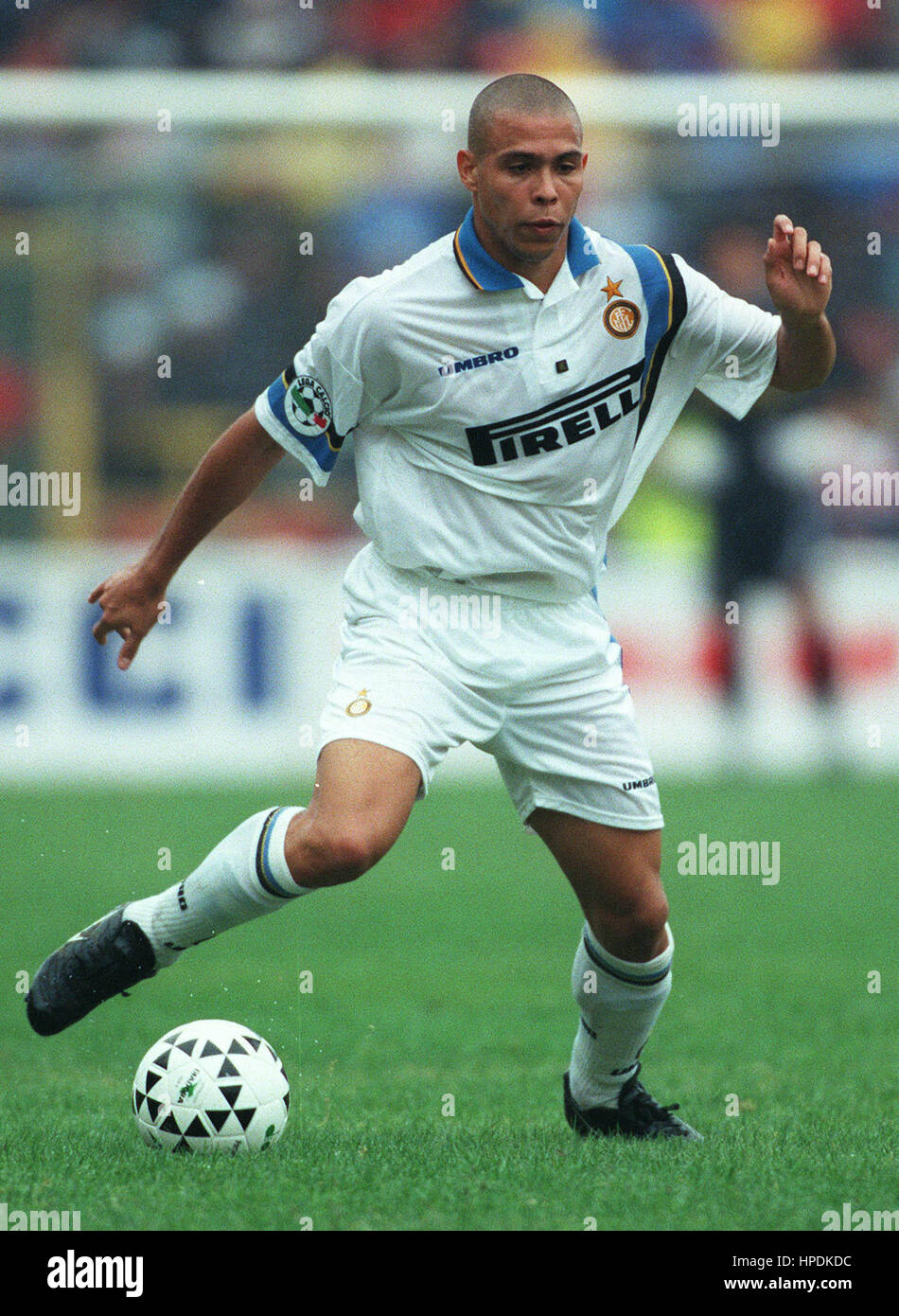 RONALDO INTER MILAN FC 18 Septembre 1997 Banque D'Images
