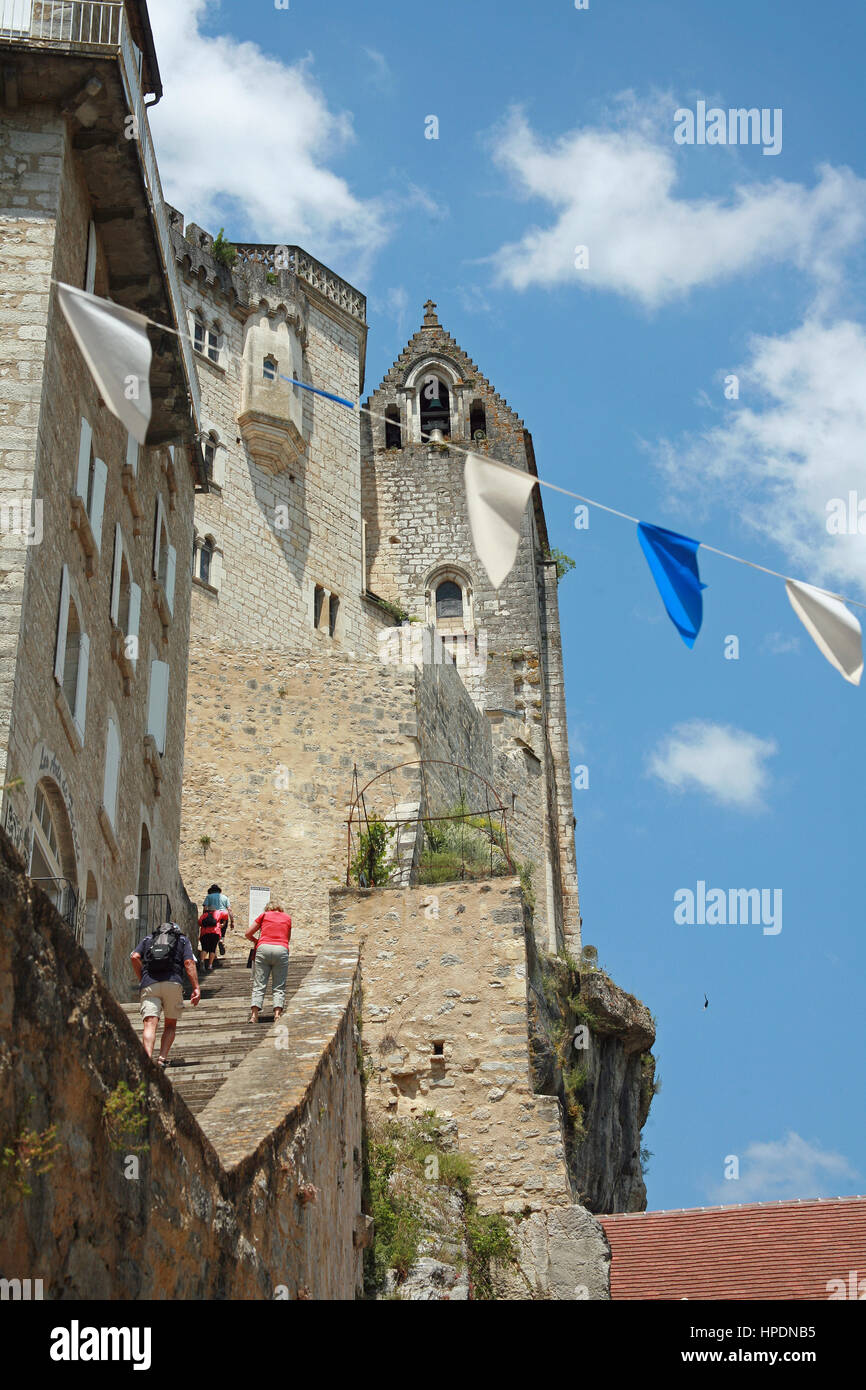 Rocamadour, France Banque D'Images Rocamadour, France Banque D'Images