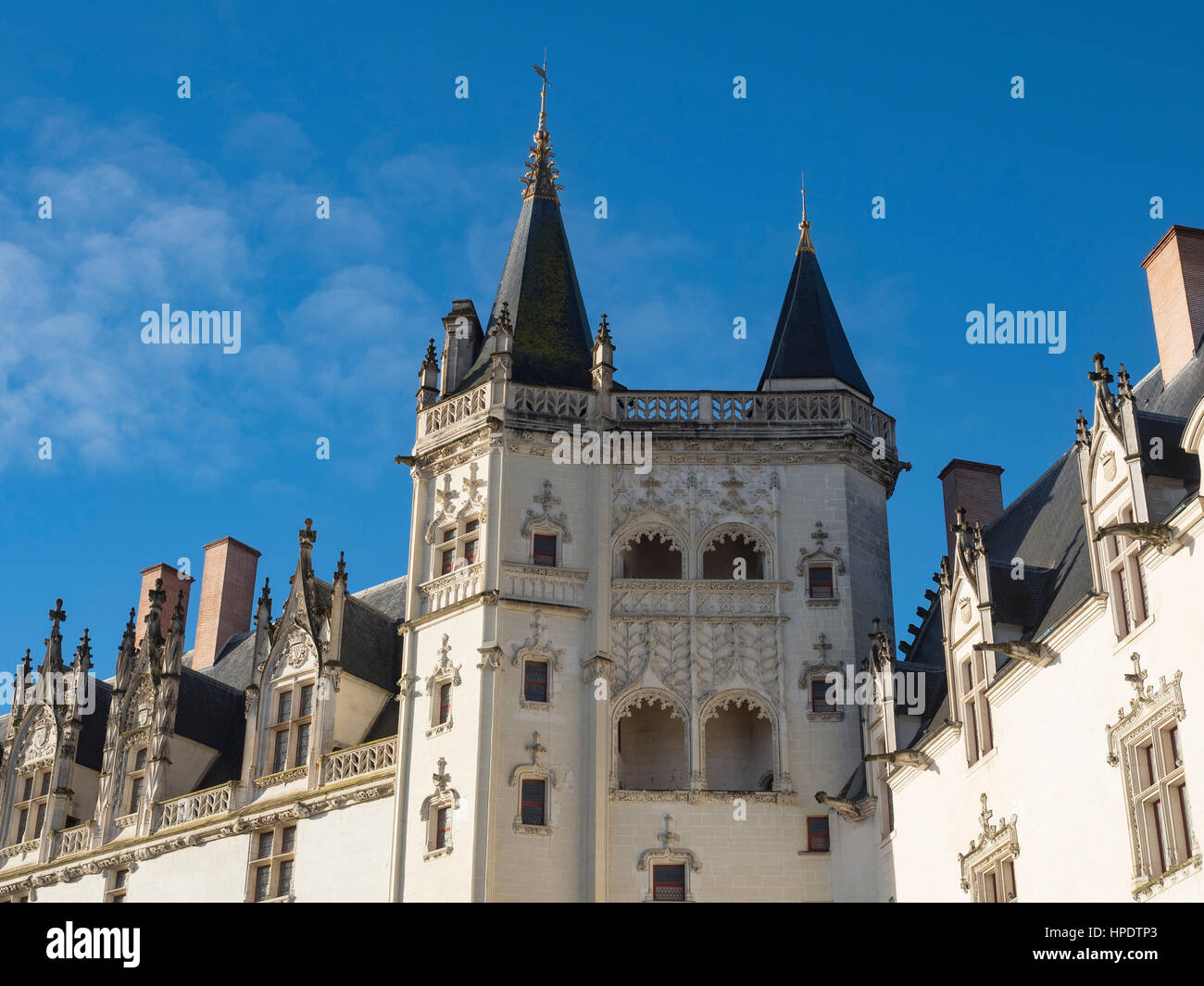 Le Château des Ducs de Bretagne, Nantes, France Banque D'Images