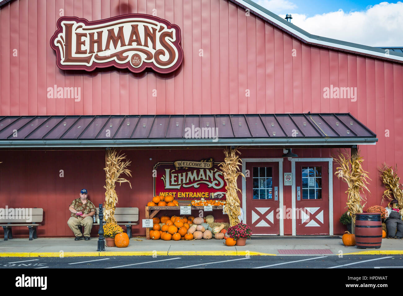 Lehman's Country Store à Dalton, Ohio, USA. Banque D'Images