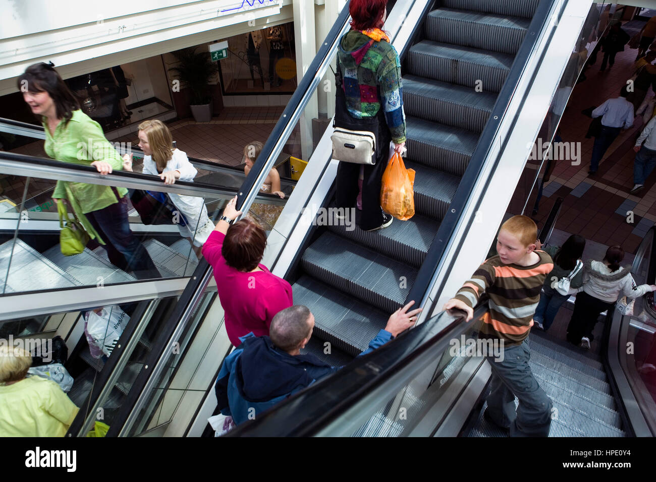 Clayton Square Shopping Centre. Liverpool. L'Angleterre. UK Banque D'Images