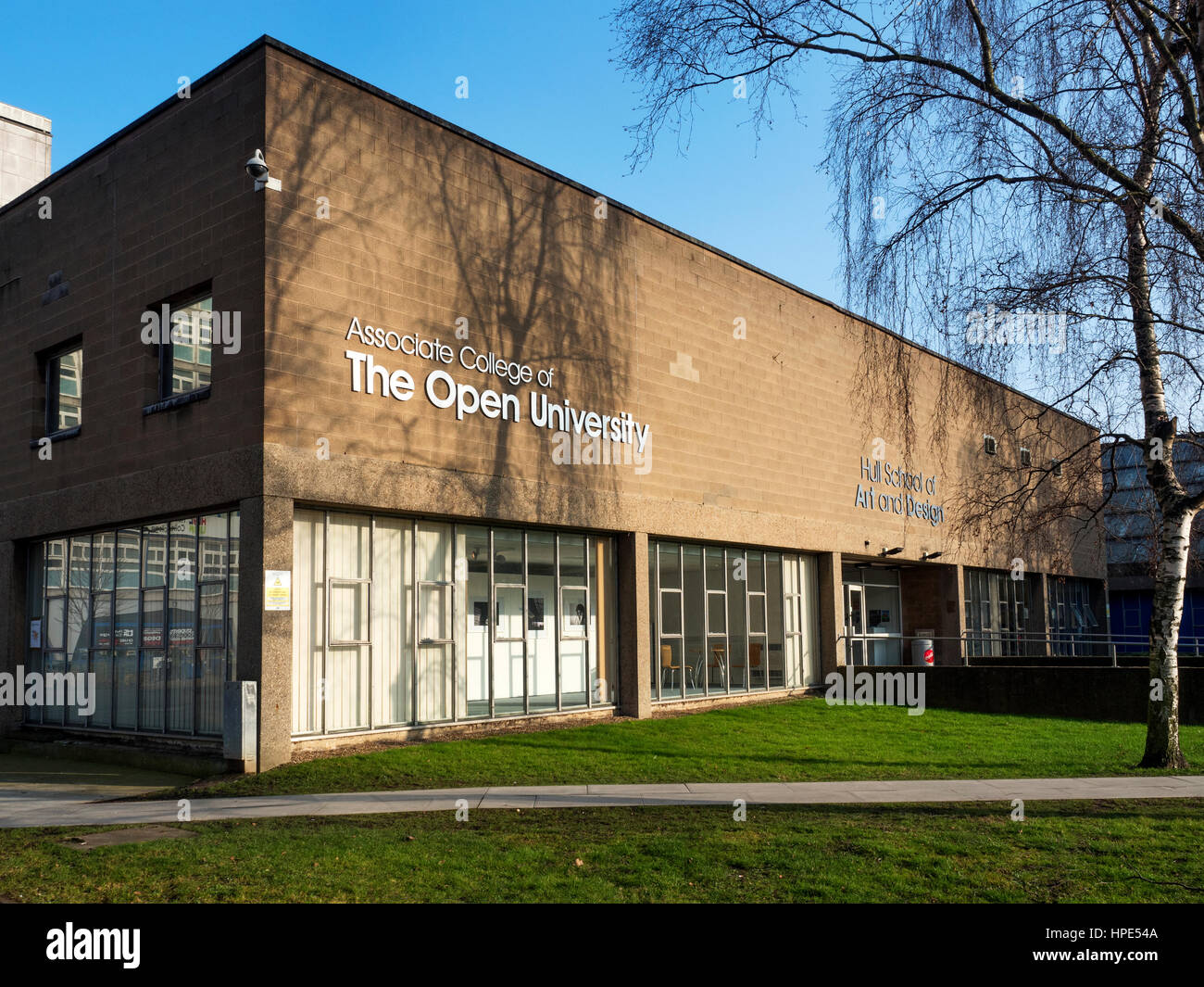 Hull School of Art and Design Associate College de l'Université ouverte Yorkshire Angleterre Hull Banque D'Images