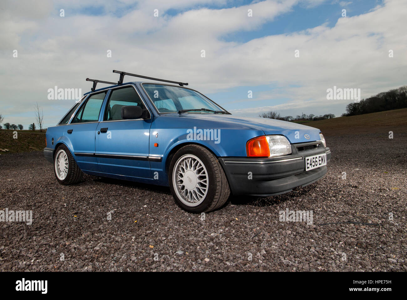 1987 Ford Escort Mk4 Banque D'Images