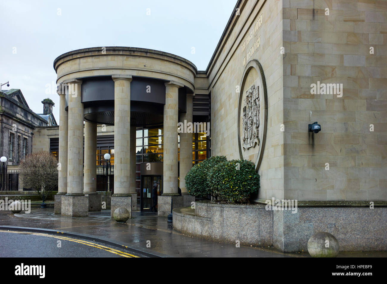 Palais de justice de Glasgow, Ecosse Banque D'Images