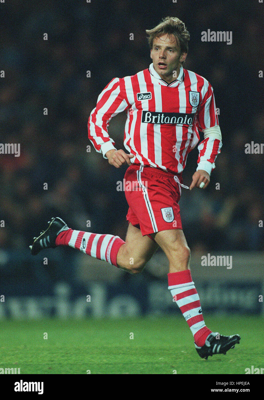 LARUS SIGURDSSON Stoke City FC 23 Octobre 1997 Banque D'Images