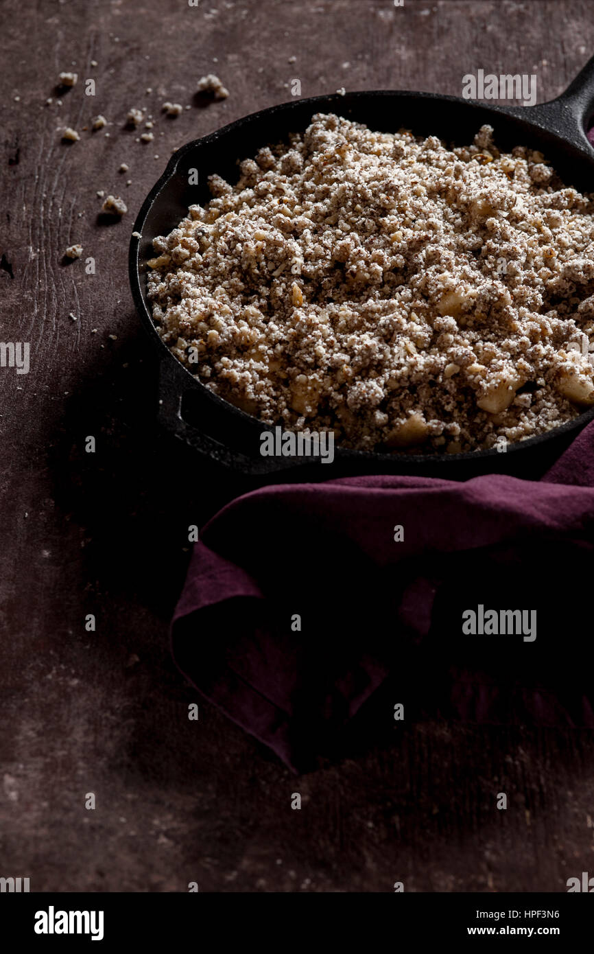 Gluten Free Fruit Cobbler Banque D'Images