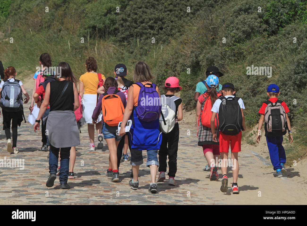 La France, de l'excursion Banque D'Images