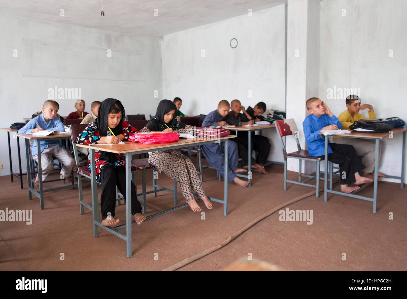 afghanistan-kabul-school-banque-de-photographies-et-d-images-haute