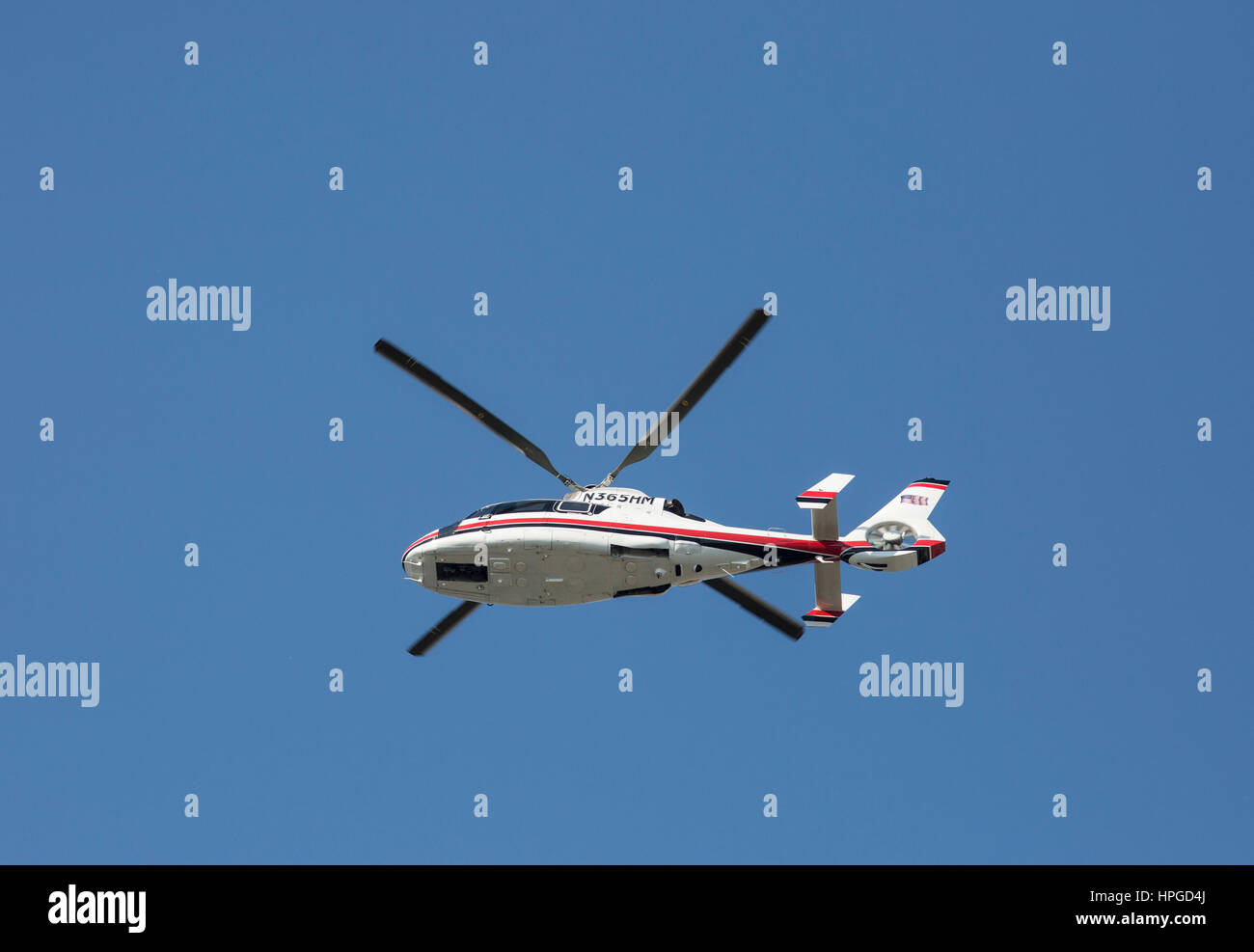 AEROSPATIALE AS 365 N2 DAUPHIN Rotorcraft Banque D'Images