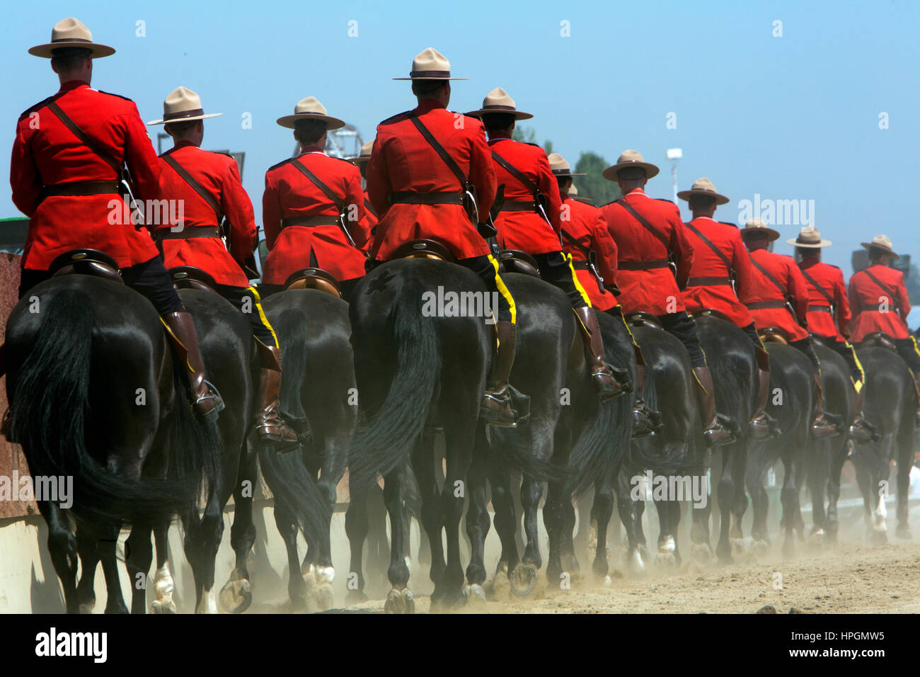 Gendarmerie royale du Canada Banque D'Images