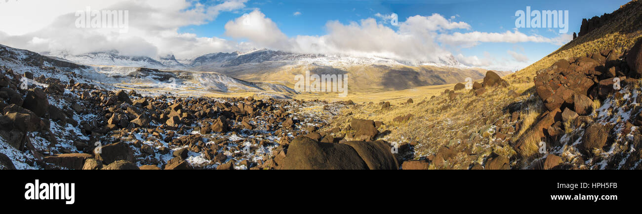 Torres del Paine, Patagonie Chili Banque D'Images