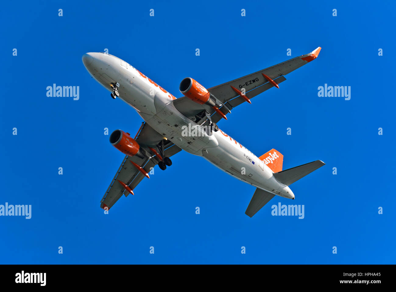 Easyjet Airbus A320-214 Banque D'Images