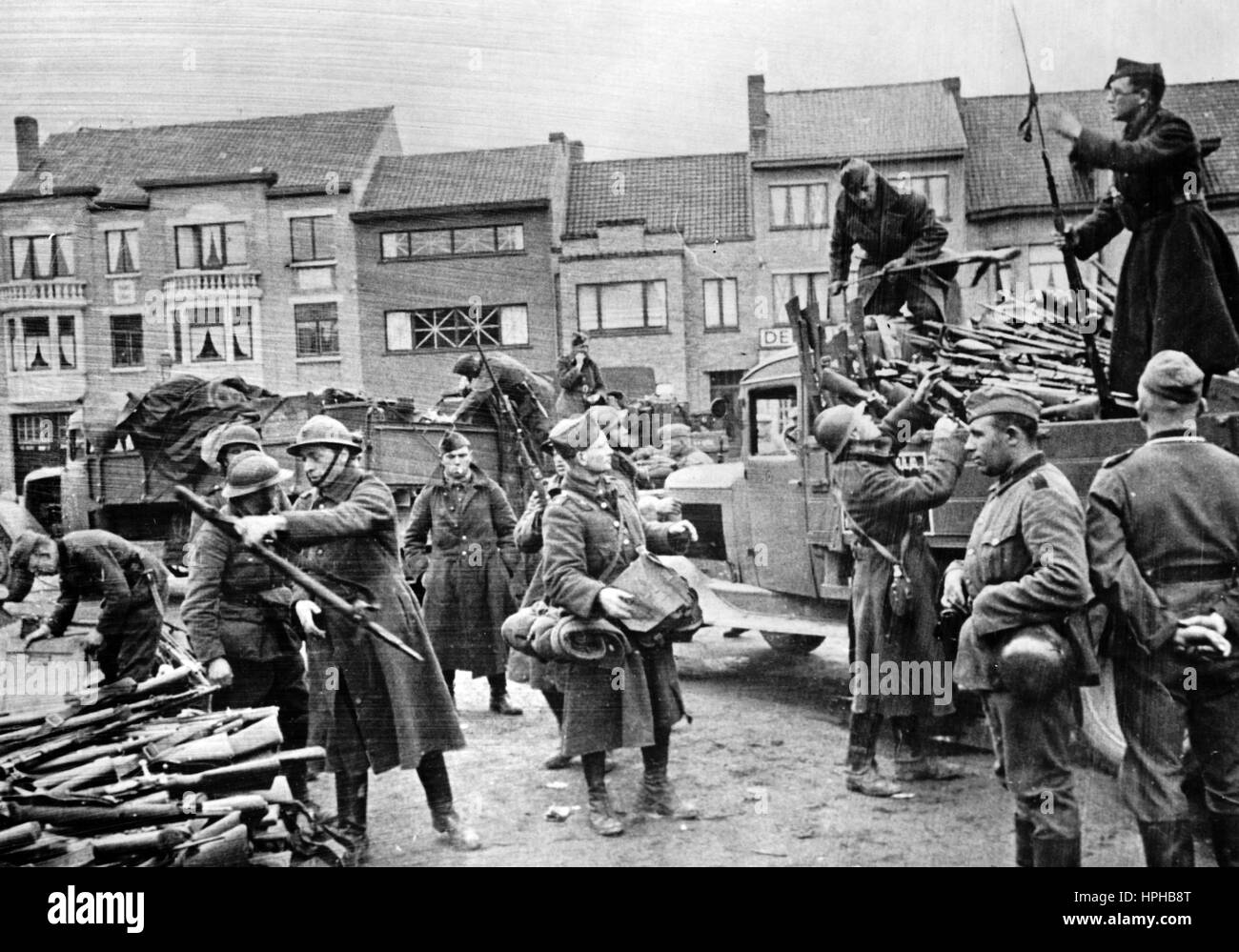 Armée belge 1940 Banque de photographies et d’images à haute résolution ...