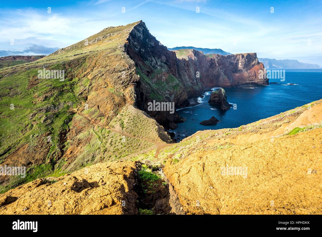 La Ponta de Sao Lourenço Banque D'Images