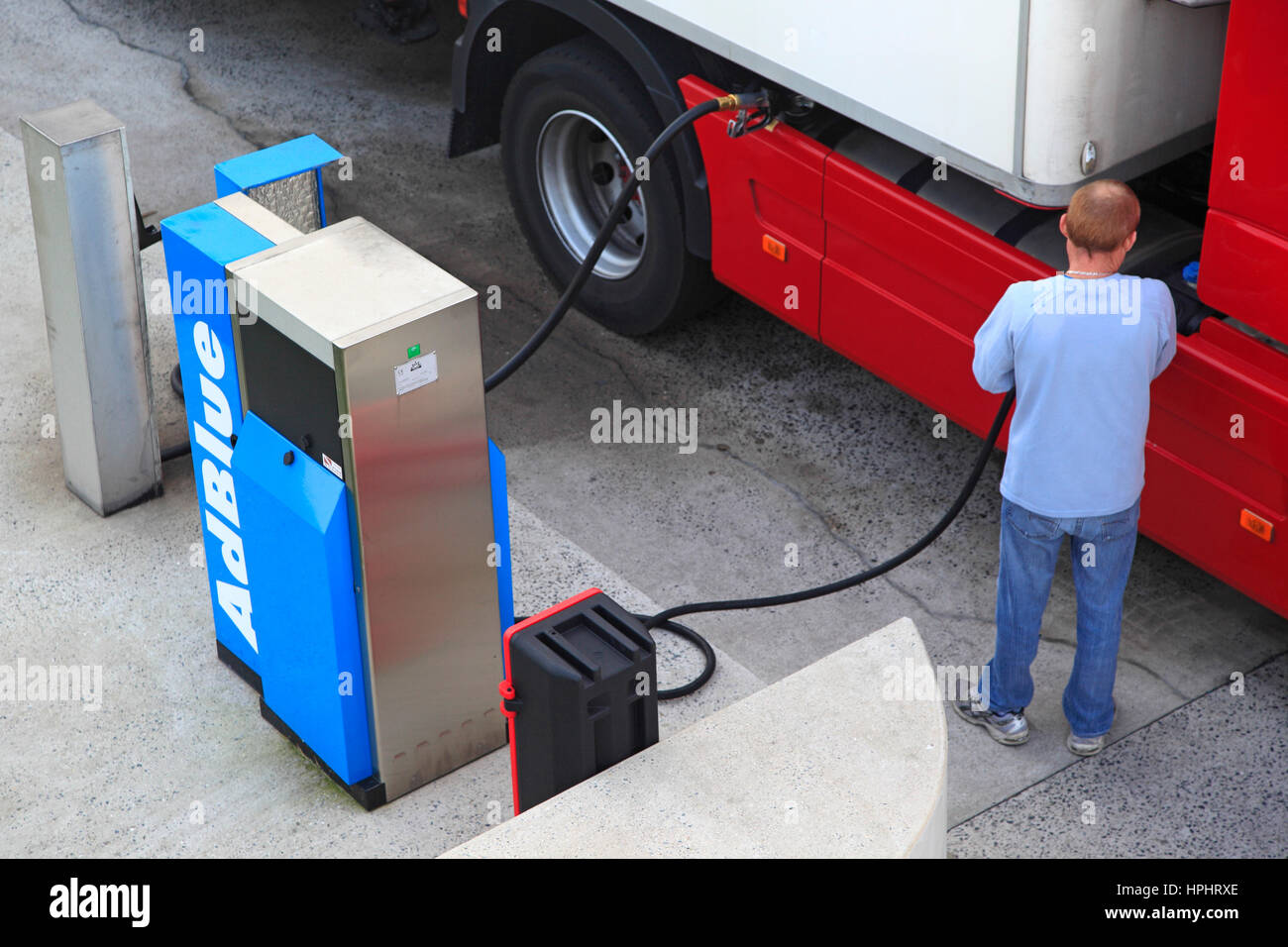 La France, l'Adblue pour camion, carburant utilisé dans le processus de la  réduction catalytique sélective (SCR Photo Stock - Alamy