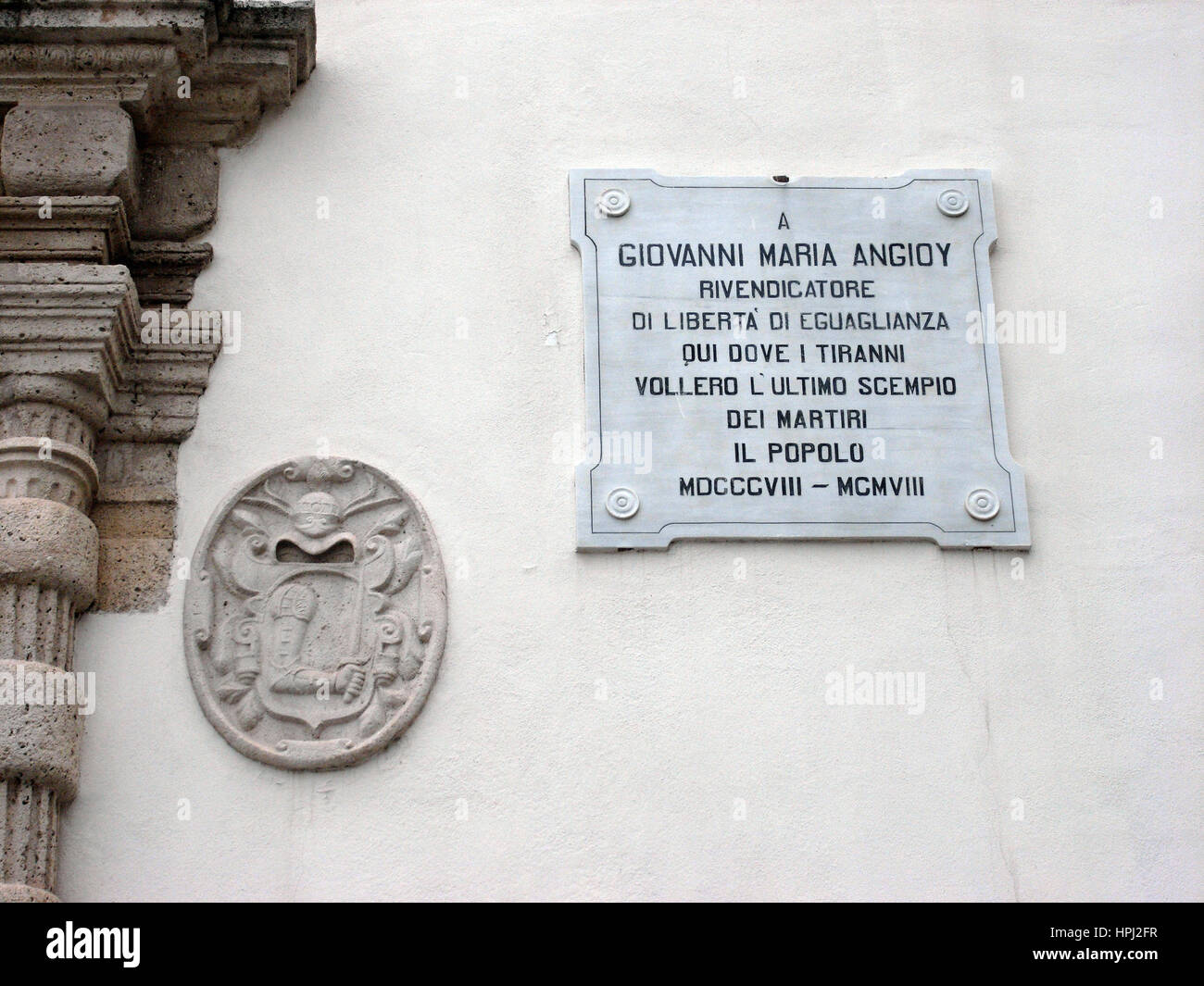 Giovanni maria angioy Banque de photographies et d’images à haute