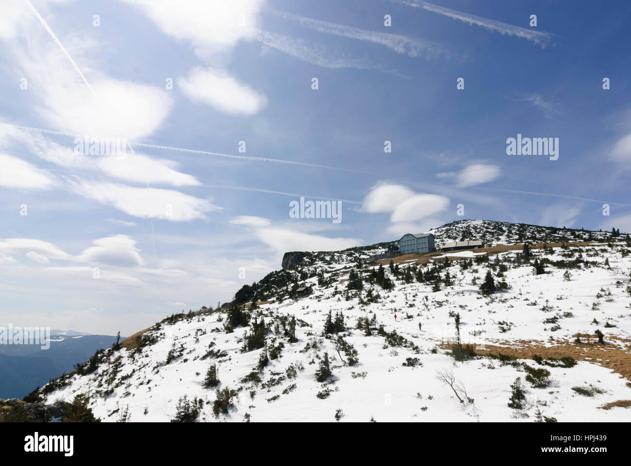 Raxalpe, Mountain lodge Karl-Ludwig-Haus, Wiener Alpen, Alpes, Niederösterreich, Basse Autriche, Autriche Banque D'Images