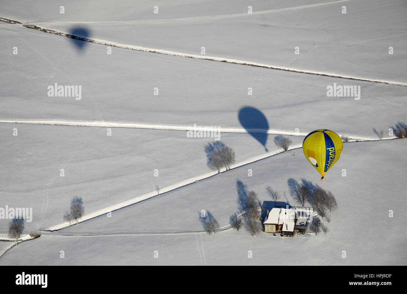 Gruyère : Le Château d'Oex International Balloon Festival / Festival International de Ballons à Château-d'Oex Banque D'Images