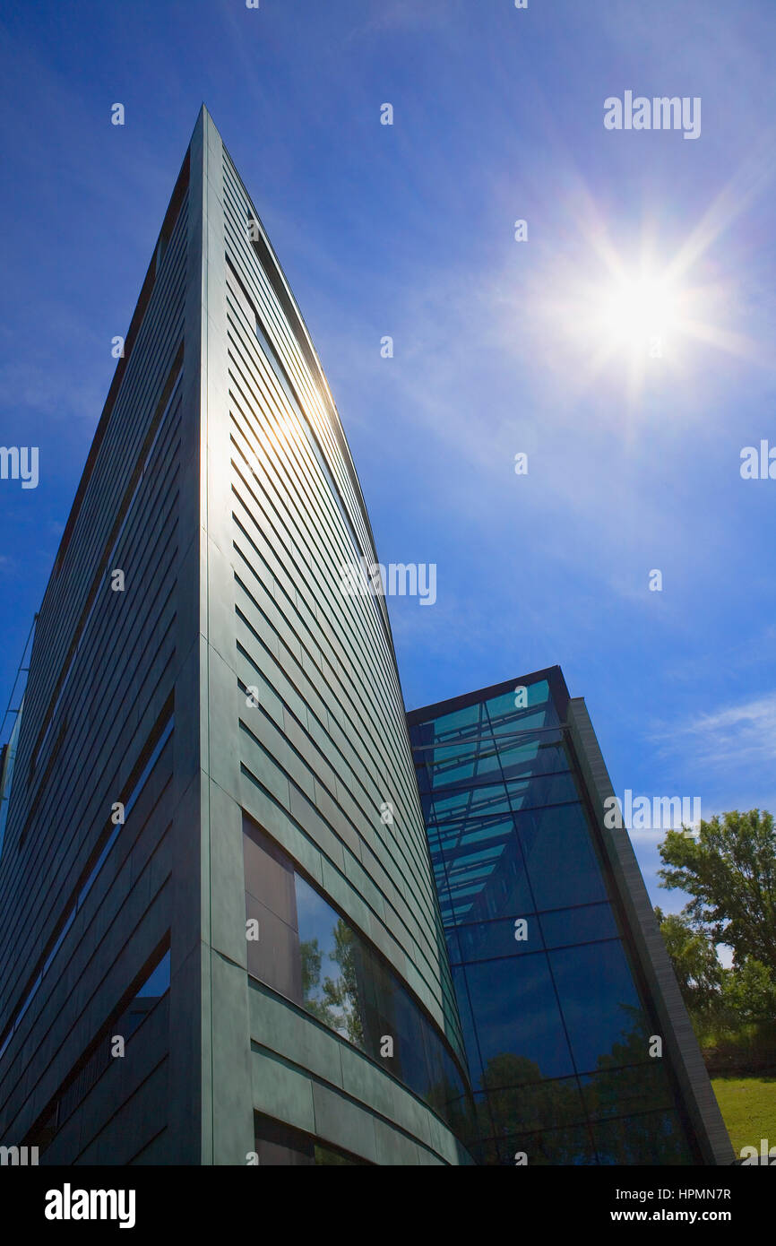 Musée d'art Kumu,dans Parc Kadrioru,Tallinn, Estonie Banque D'Images